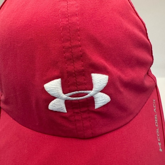 UNDER ARMOUR  WOMENS RUNNING HAT, PINK Baseball Cap Athletic EUC - Picture 2 of 16